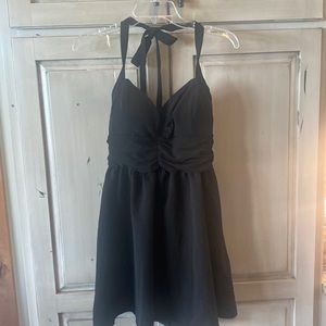 Juniors black dress.